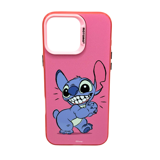 Carcasa Stitch Antigolpes para iPhone 16 Pro, Diseño Disney