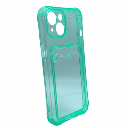 Carcasa Para iPhone 15 Con Tarjetero