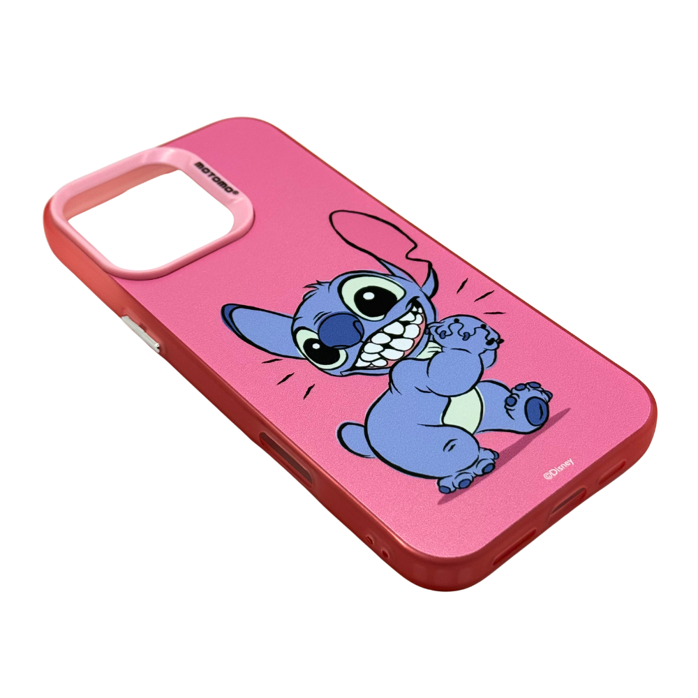 Carcasa Stitch Antigolpes para iPhone 16 Pro, Diseño Disney
