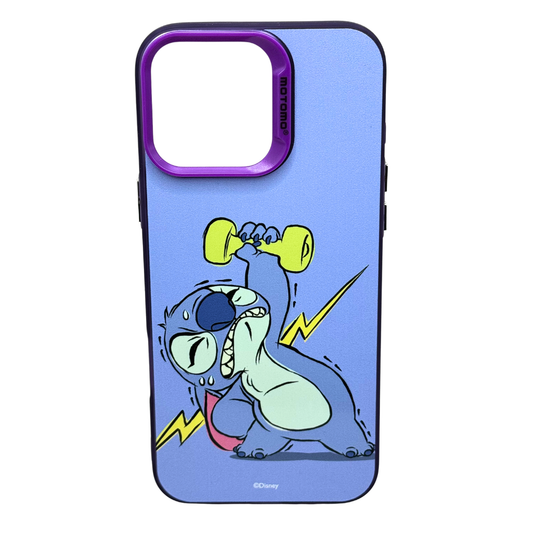 Carcasa Stitch Antigolpes para iPhone 16 Pro, Diseño Disney