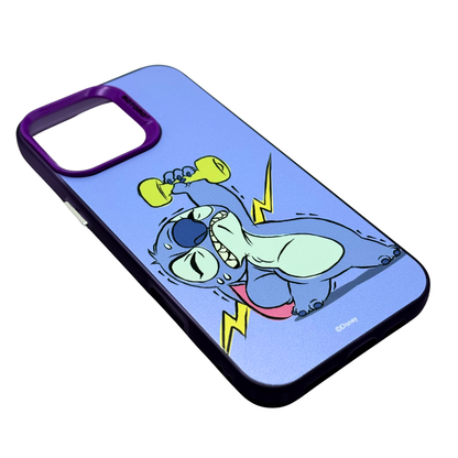 Carcasa Stitch Antigolpes para iPhone 16 Pro, Diseño Disney