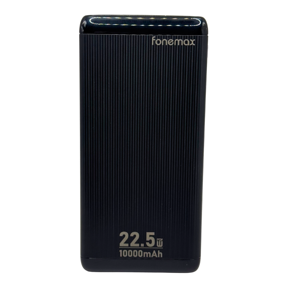 Bateria portátil de 10000mAh Fonemax Carga rápida 22.5W PD