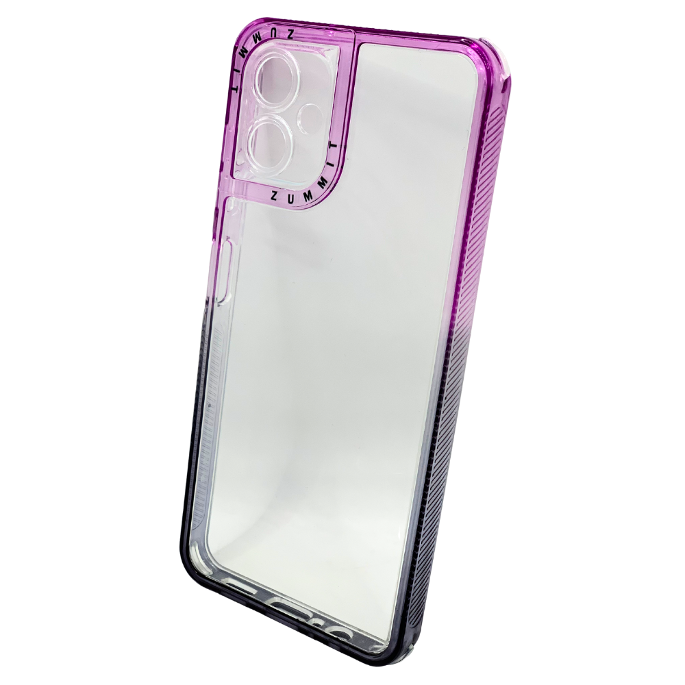 Funda Samsung A06 Transparente Bicolor: Carcasa Flexible Antigolpes
