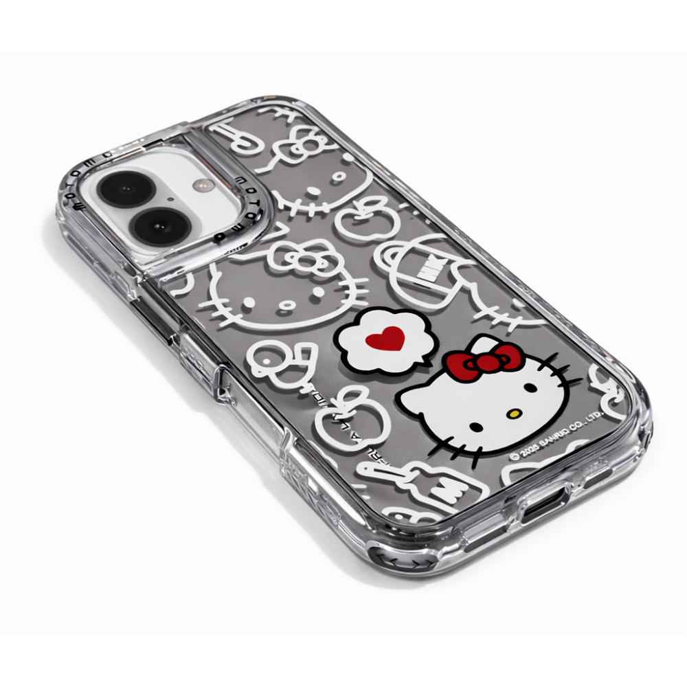 Carcasa Hello Kitty Edición Especial para iPhone 16 – Protección 360° para Smartphone