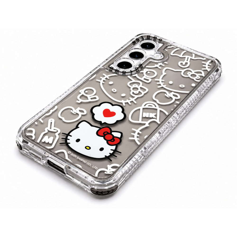 Carcasa Hello Kitty Edición Especial para Samsung S25 – Protección 360° para Smartphone