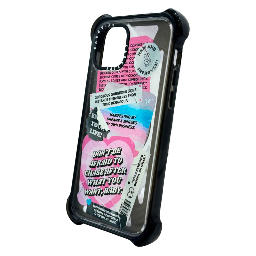Carcasa Transparente para iPhone 12 y iPhone 12 Pro "Vibes Protector
