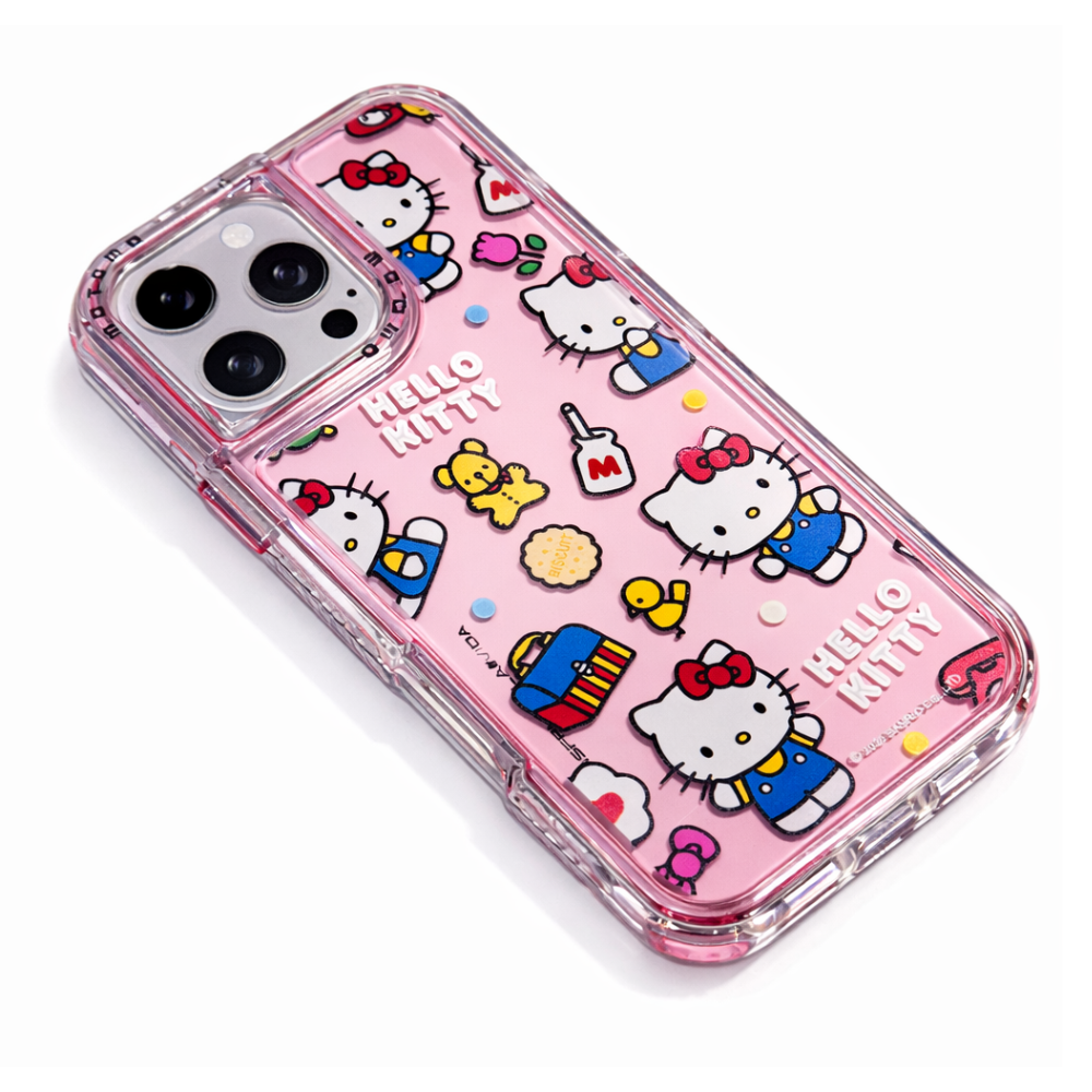 Carcasa Hello Kitty Edición Especial para iPhone 16 Pro – Protección 360° para Smartphone