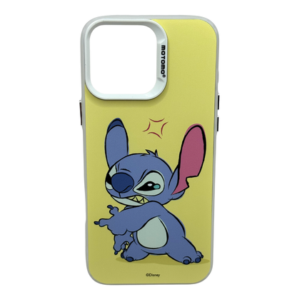 Carcasa Stitch Antigolpes para iPhone 16 Pro Max, Diseño Disney