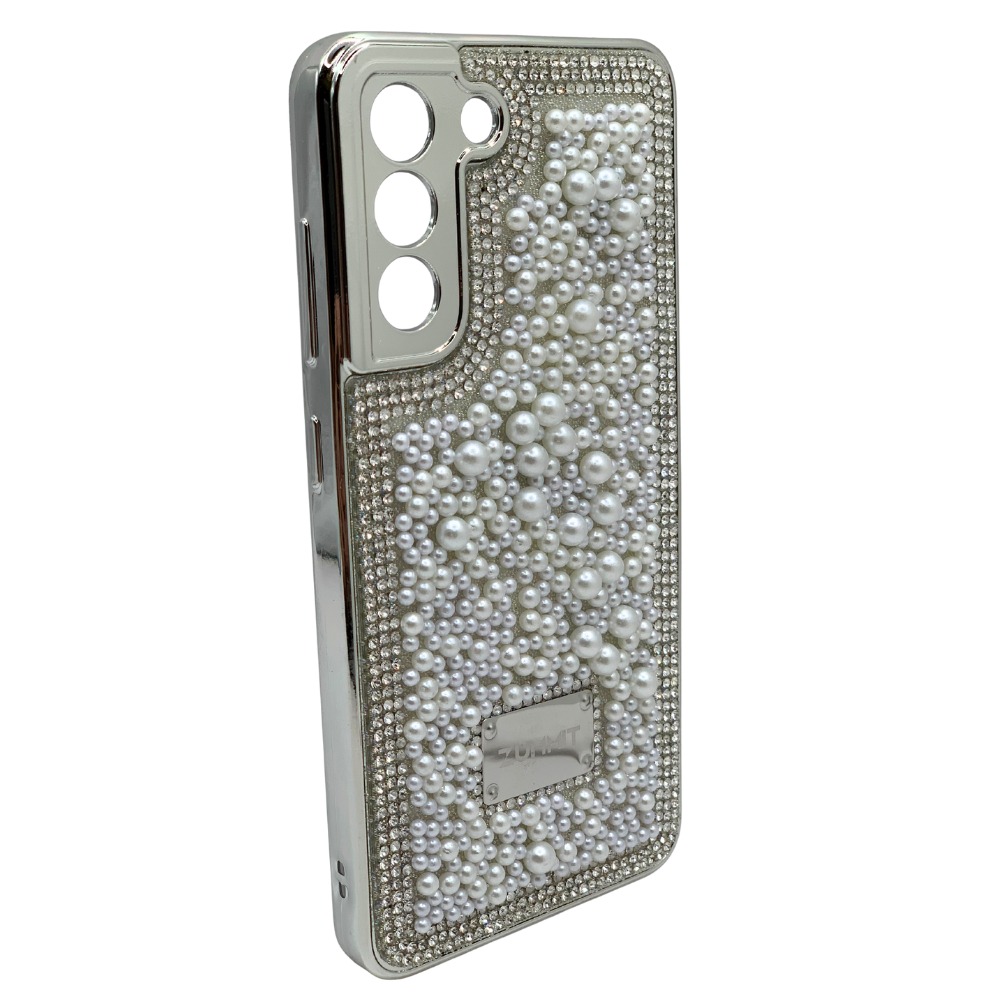 Funda Lujo Perlas para Samsung S21 FE