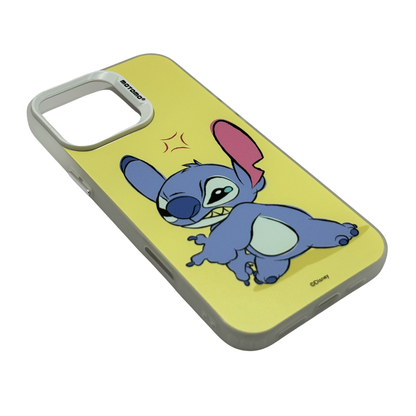 Carcasa Stitch Antigolpes para iPhone 16 Pro Max, Diseño Disney