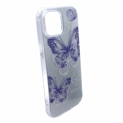 Carcasa Para iPhone 15 Estilo Mariposas