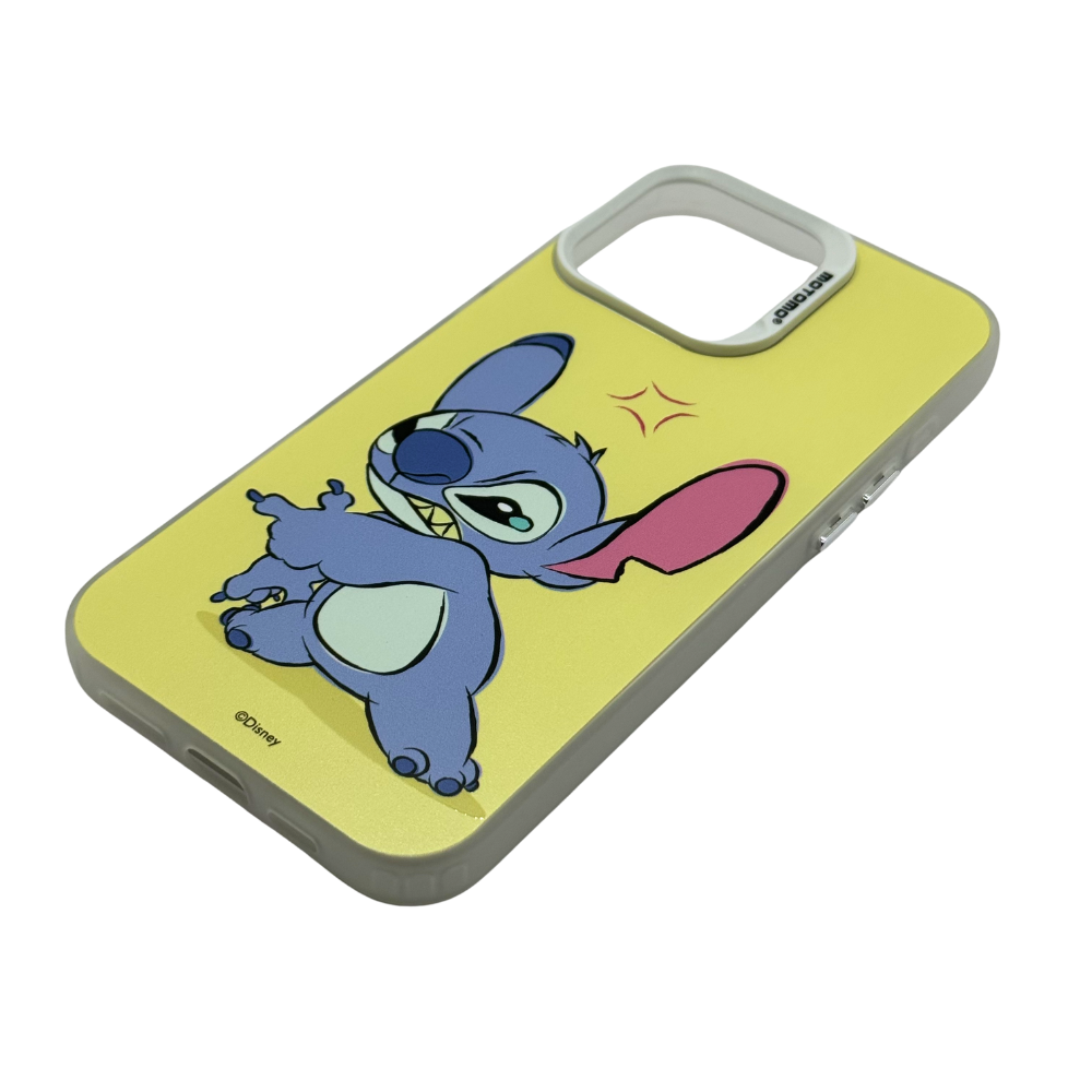 Carcasa Stitch Antigolpes para iPhone 16 Pro Max, Diseño Disney