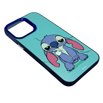 Carcasa Stitch Antigolpes para iPhone 16 Pro Max, Diseño Disney