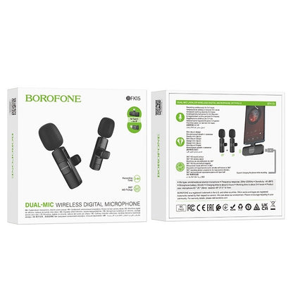 Microfono Borofone BFK15 para iPhone y Android