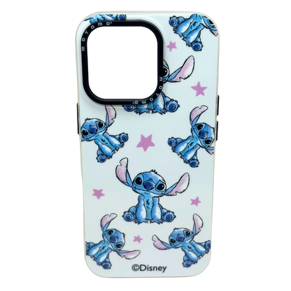 Carcasa Stitch Antigolpes para iPhone 16 Pro, Diseño Disney