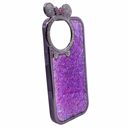Carcasa Para iPhone 15 Pro Max Estilo Minnie Mouse