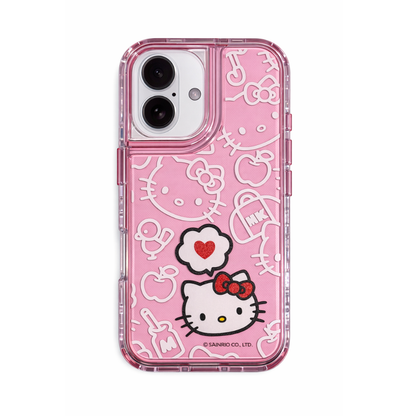 Carcasa Hello Kitty Edición Especial para iPhone 16 – Protección 360° para Smartphone