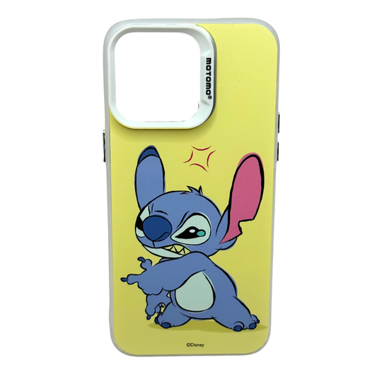 Carcasa Stitch Antigolpes para iPhone 15 Pro Max, Diseño Disney