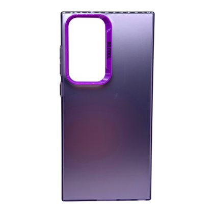 Carcasa "Bold" con Borde de Color para Samsung S23 Ultra