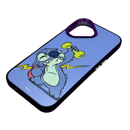 Carcasa Stitch Antigolpes para iPhone 16, Diseño Disney