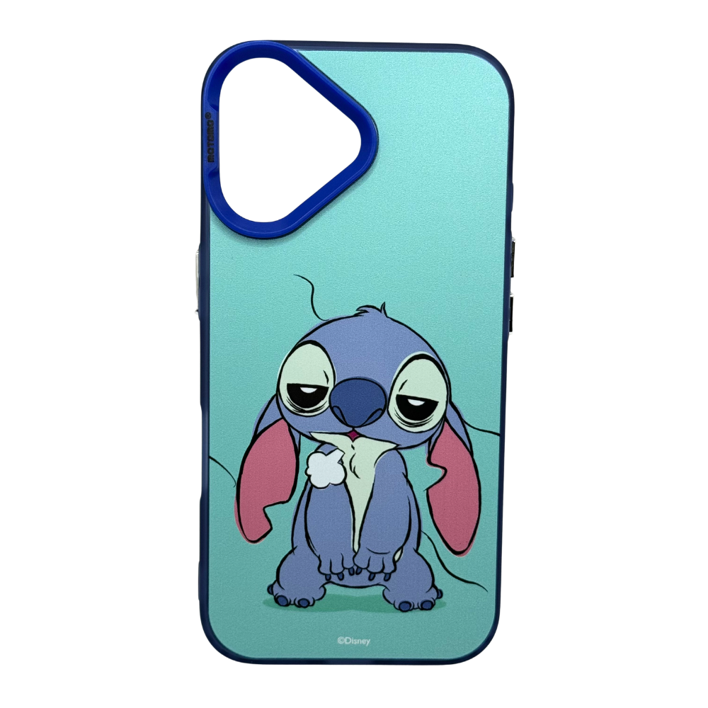 Carcasa Stitch Antigolpes para iPhone 16, Diseño Disney