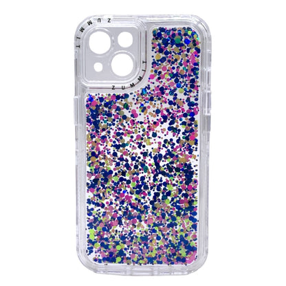 Carcasa Para iPhone 13 y iPhone 14 Transparente Con Glitter