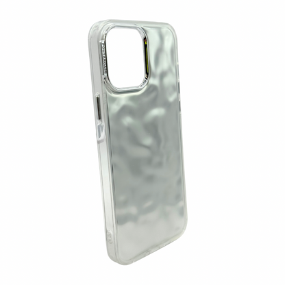 Carcasa Para iPhone 12 Pro Max Cromada Con Efecto Espejo