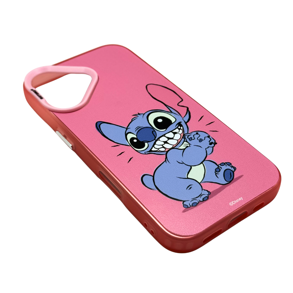 Carcasa Stitch Antigolpes para iPhone 16, Diseño Disney
