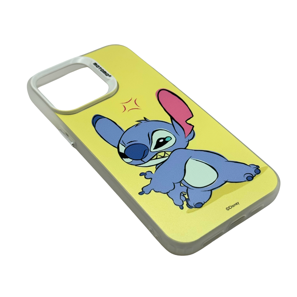 Carcasa Stitch Antigolpes para iPhone 15 Pro Max, Diseño Disney