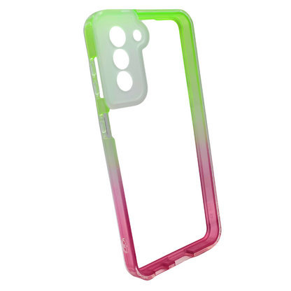 Funda Transparente Bicolor para Samsung S21