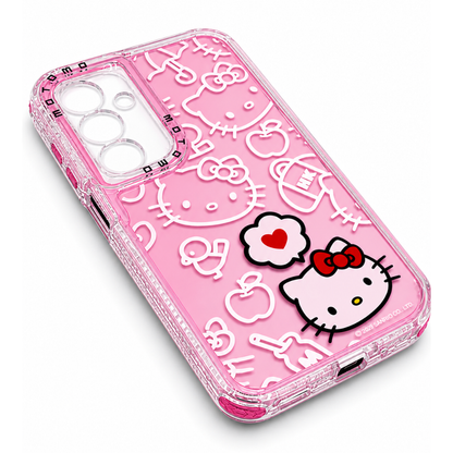 Carcasa Hello Kitty Edición Especial para Samsung A16 – Protección 360° para Smartphone