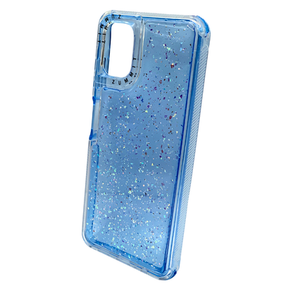 Funda Samsung A06 Glitter Azul, Carcasa antigolpes