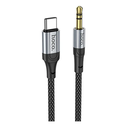 Cable Hoco UPA26 Auxiliar Audio 3.5mm Tipo C 1m Negro
