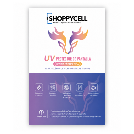 Protector de Pantalla UV HD, Lámina de Hidrogel Premium