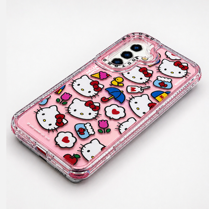 Carcasa Hello Kitty Edición Especial para Samsung A17 – Protección 360° para Smartphone