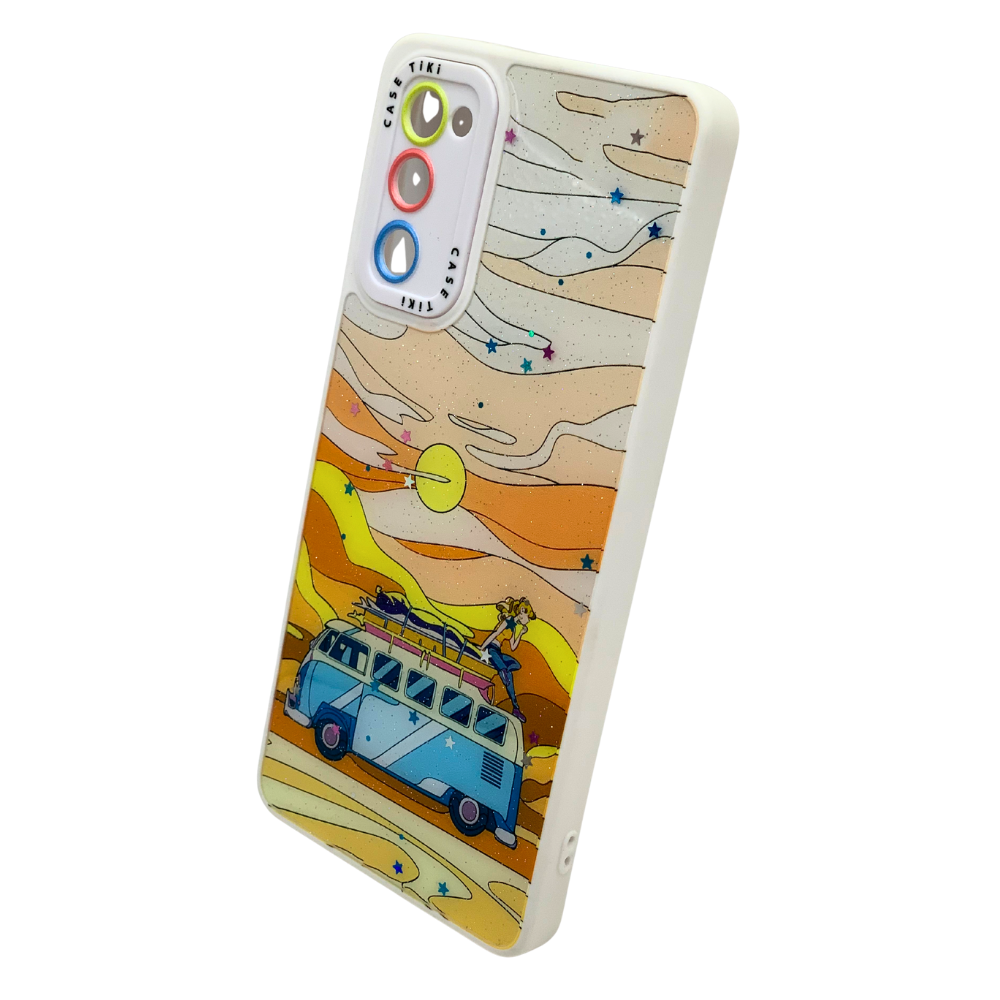 Funda Samsung S20 FE Estilo Viajero + Popsocket de Regalo - Carcasa Combi Hippie