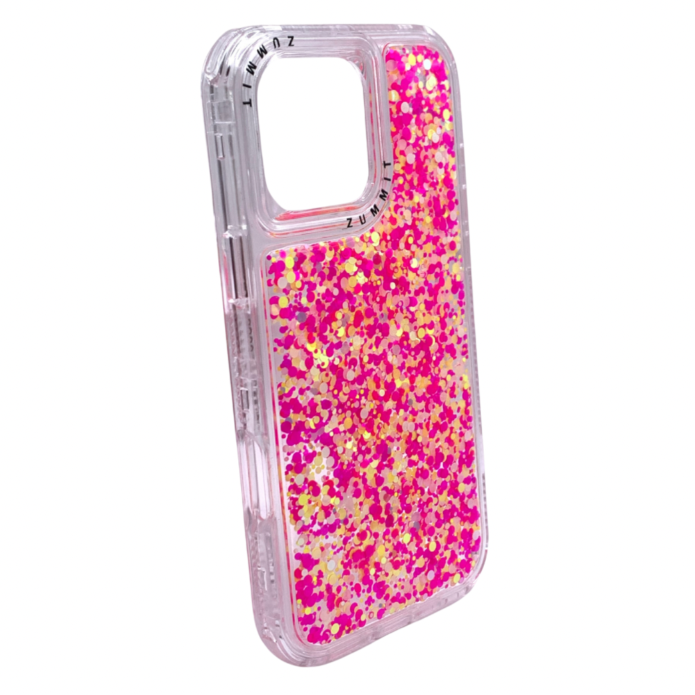 Carcasa Para iPhone 16 Pro Max Reforzada Estilo Glitter