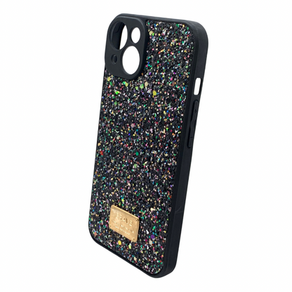 Carcasa Para iPhone 13 Purpurina Brillante