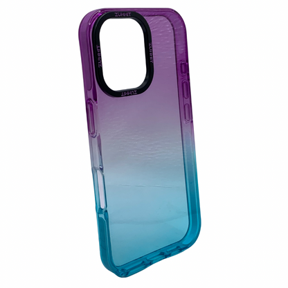 Carcasa Para iPhone 16 Transparente Con Efecto Degradado