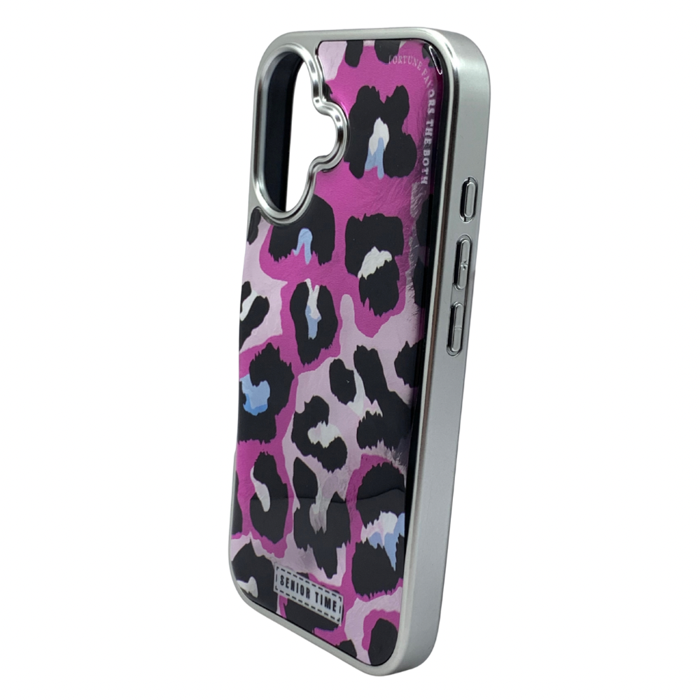 Carcasa Para iPhone 16 Estilo Leopardo