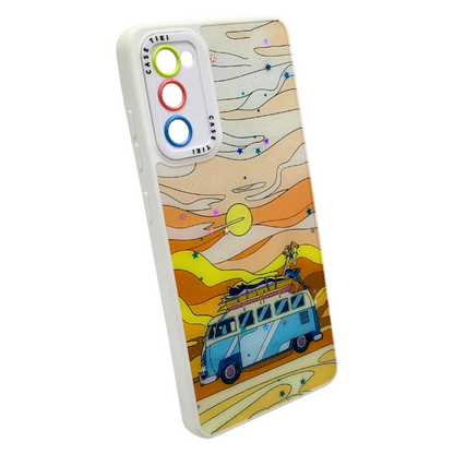 Funda Samsung S20 FE Estilo Viajero + Popsocket de Regalo - Carcasa Combi Hippie