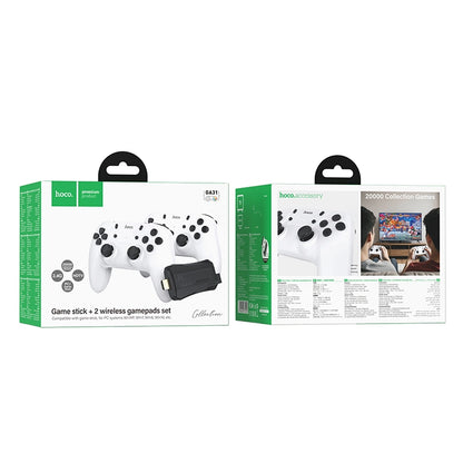 Consola Retro Hoco Ga31 + 2 Controles Hoco GA31