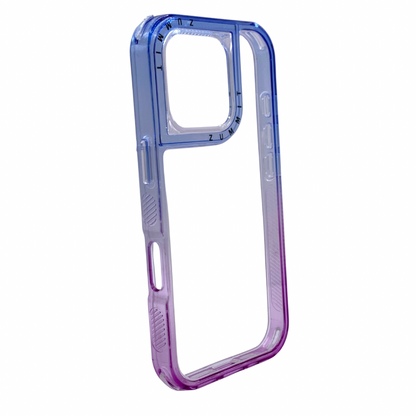 Carcasa Para iPhone 16 Pro Max Transparente Con Efecto Degradado