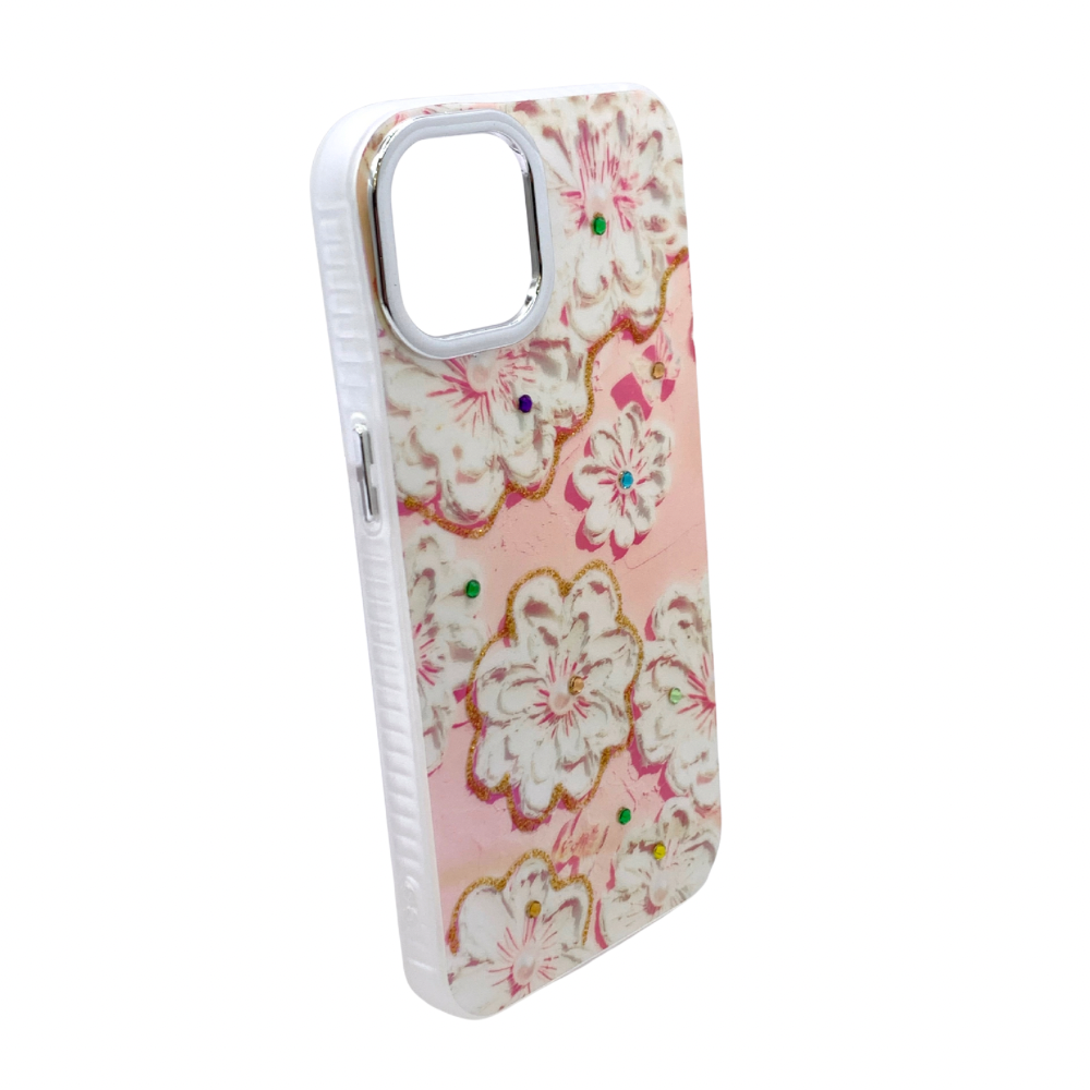 Carcasa Para iPhone 13 y iPhone 14 Estilo Floral