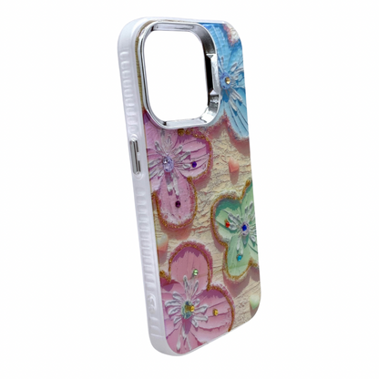 Carcasa Para iPhone 15 Pro Estilo Floral