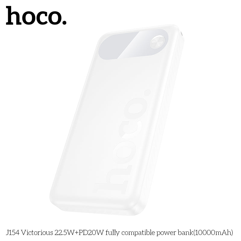 Powerbank Carga Rapida Hoco J154 10000 Mah Blanco