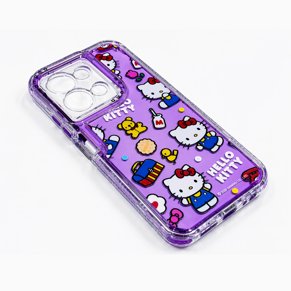 Carcasa Hello Kitty Edición Especial para Redmi 15C 4G – Protección 360° para Smartphone
