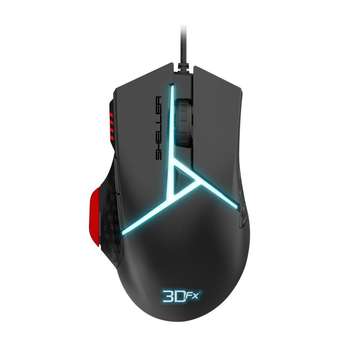 Mouse Gamer 3dfx Sheller 4800 Dpi Rgb