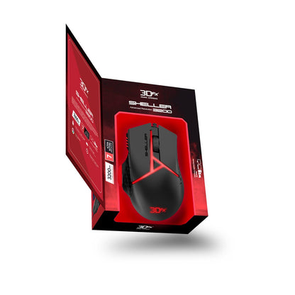 Mouse Gamer 3dfx Sheller 4800 Dpi Rgb
