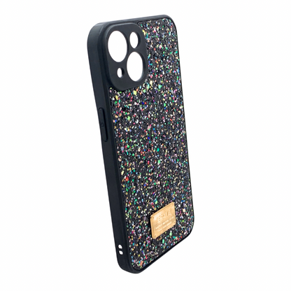 Carcasa Para iPhone 13 Purpurina Brillante